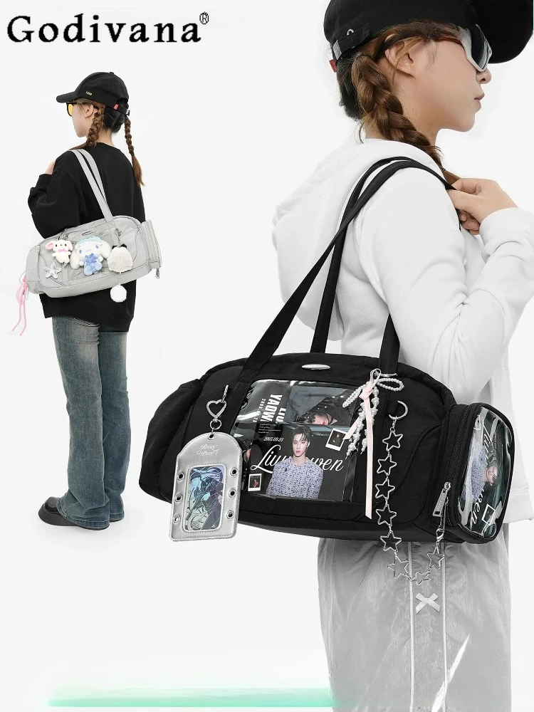 

Japanese Original Lolita Large Capacity itaBag 14cm Cute Baby Bag Daily Commute Casual Versatile Women's Shoulder Bags