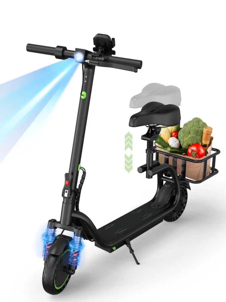 JUICEASE R20PRO Elektrofahrrad Hochleistungsmotor 36V9AH Hochkapazitätsbatterie 35KM Reichweite 30 °   Kletterfahrrad mit Korb 8,5 Zoll Dual-Bremssystem E-Bike