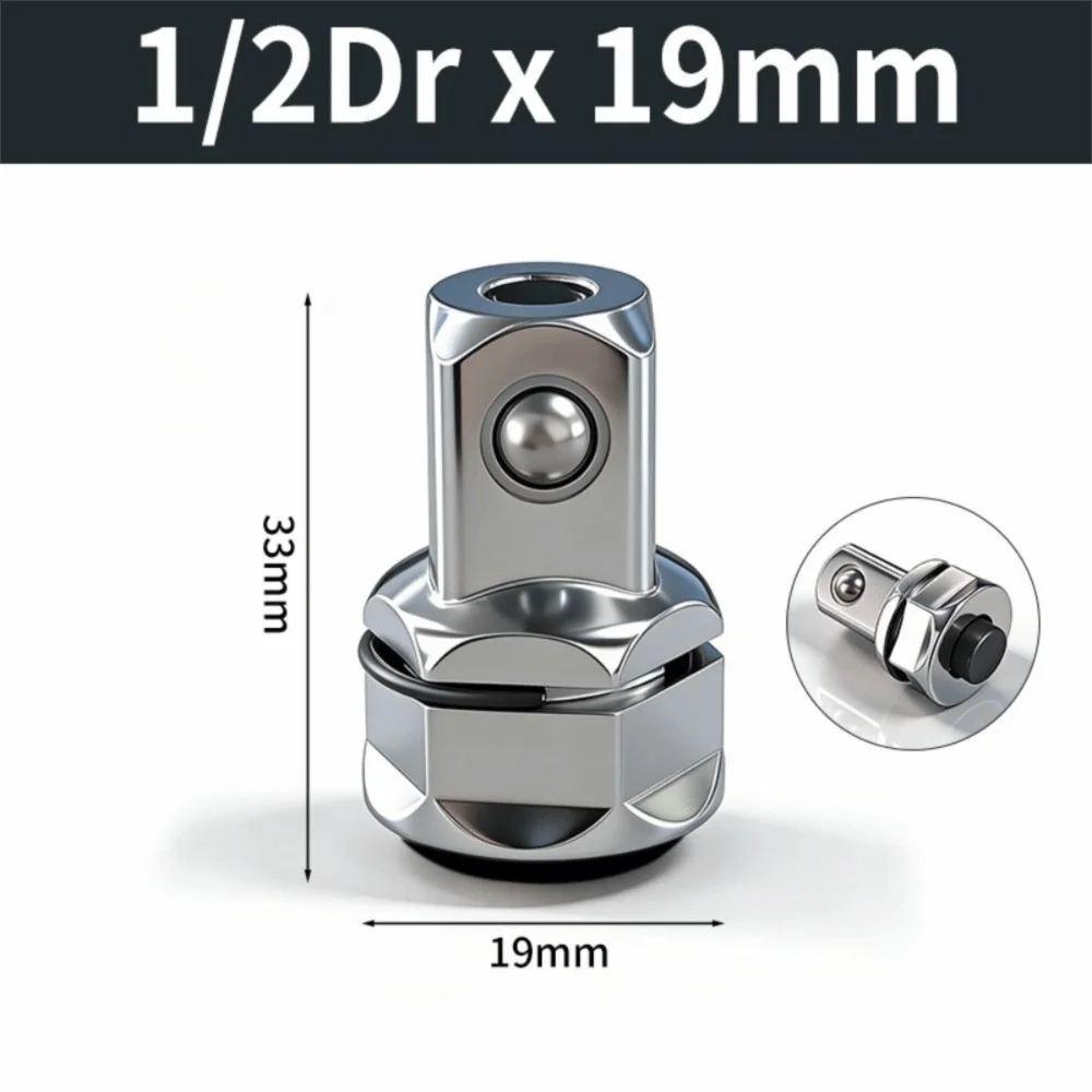 New Portable Hexagonal Ratchet Wrench Socket Adapter Multifunctional Durable Quick-release Drill Bit Tool Accessories