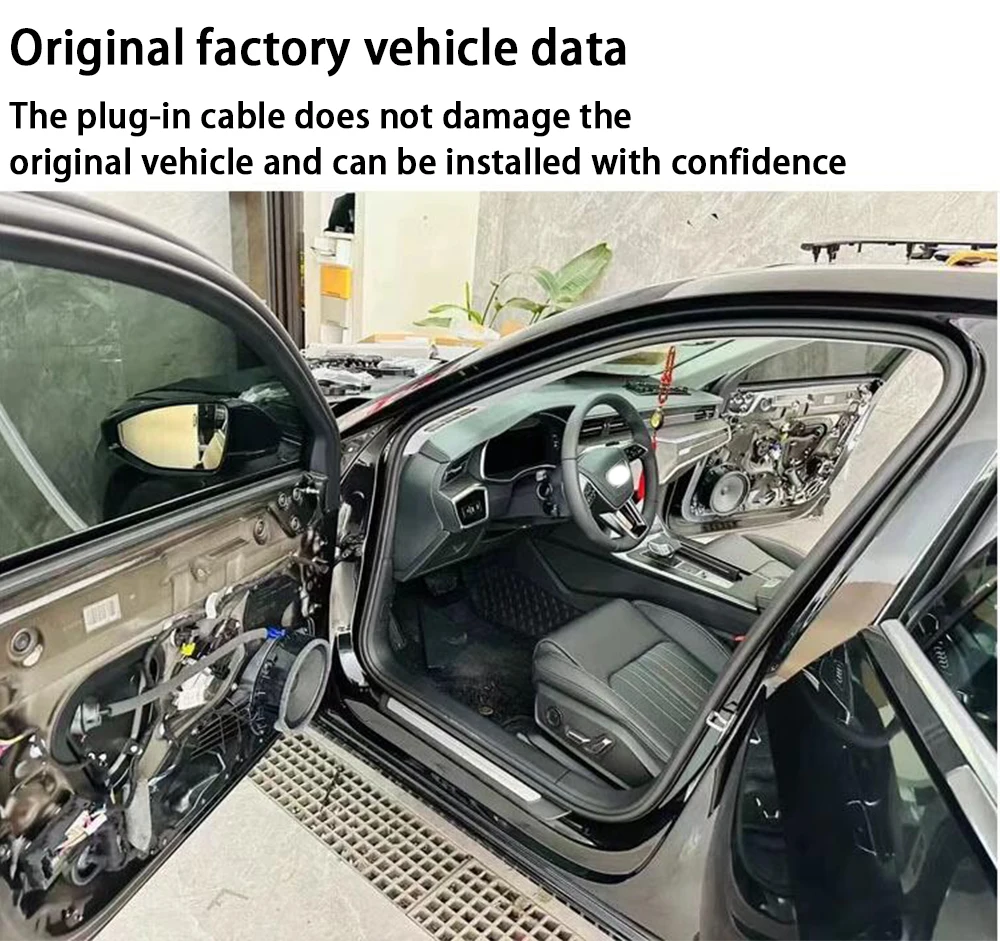 덴자 D9 DM-i DM i EV 2022-2025 OEM 차량 소프트 클로즈 도어 시스템 자동 전기 자동 풀 파워 래치 파워 클로징