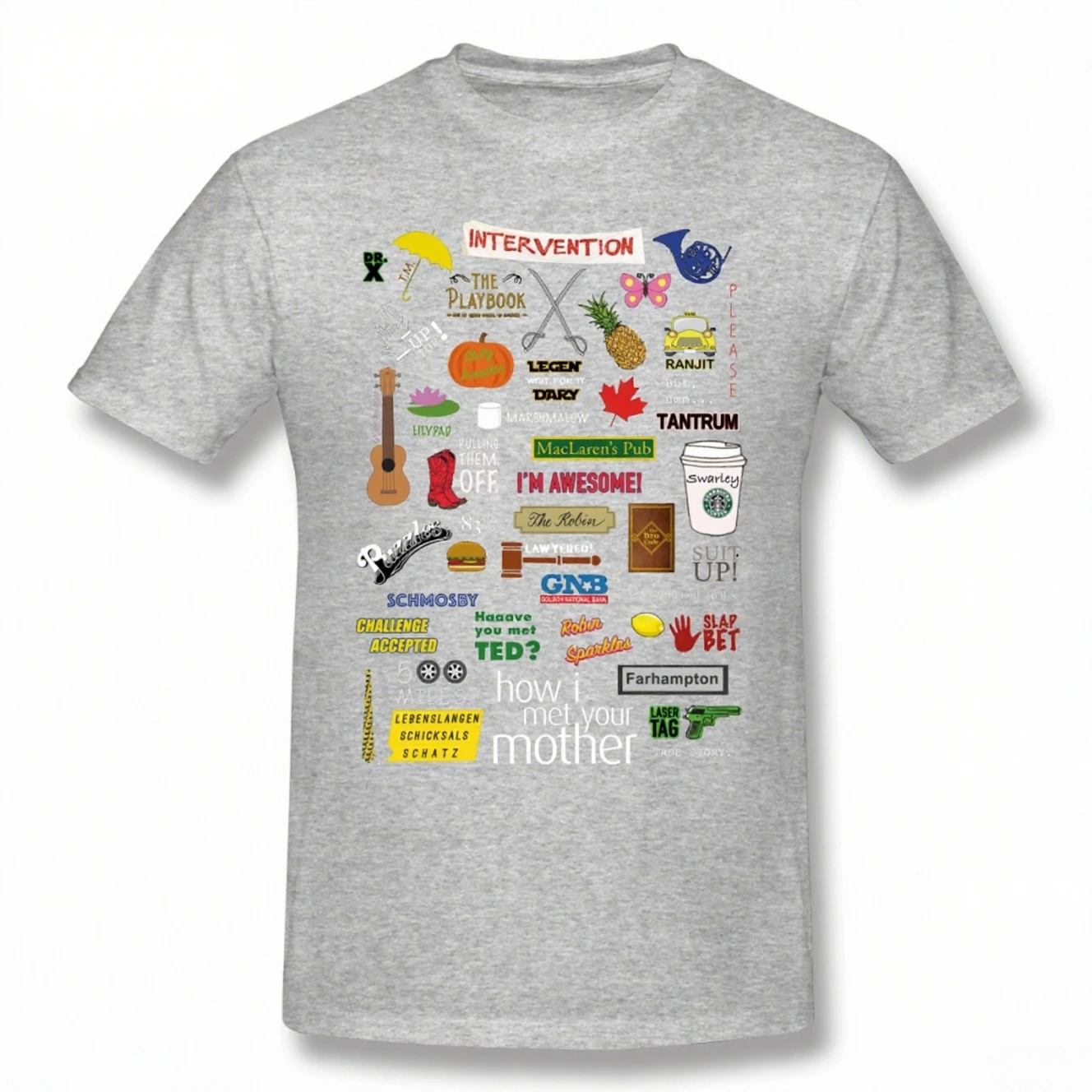 تي شيرت رجالي Bet T Shirt How I Met Your Mother تي شيرت قطني للرجال تي شيرت كبير برسومات لطيفة على الشاطئ