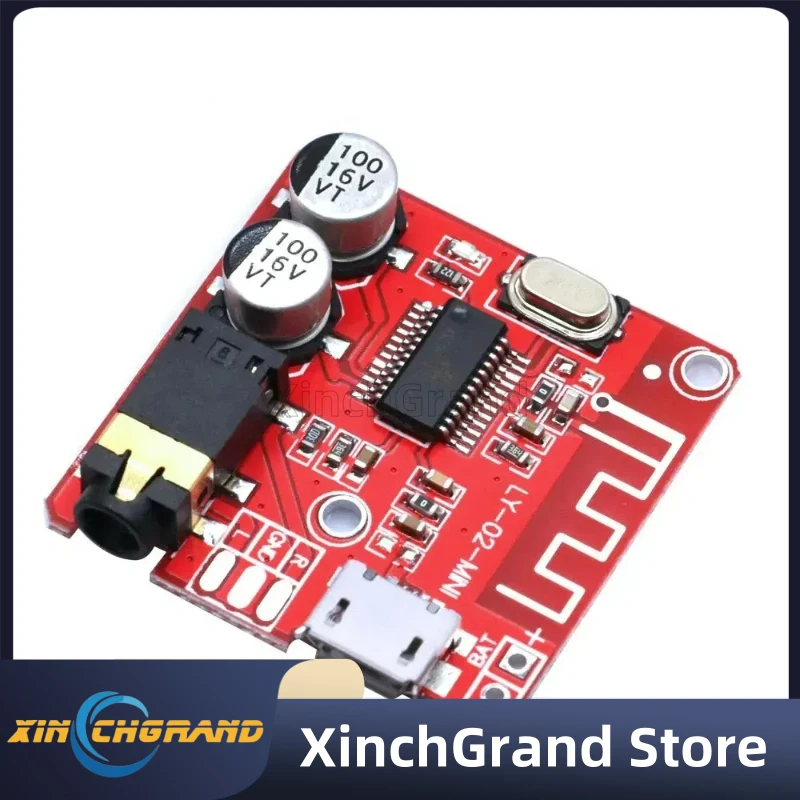 DIY Bluetooth Audio Receiver Board Bluetooth 5.0 MP3 Lossless Car Audio Decoder Board Wireless Stereo Music Module 3.7-5V