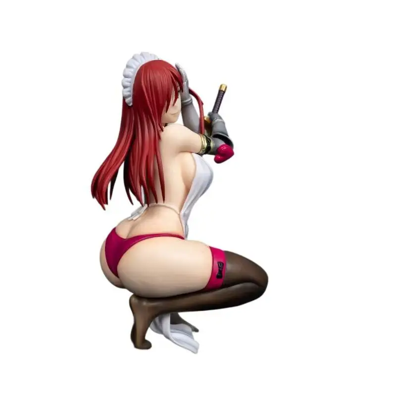 18CM Fairy Tail Erza Scarlet UnionCreative Bunny Ver Girl Figur PVC Action Anime Modell Erwachsene Sammlerpuppen Spielzeug Geschenke