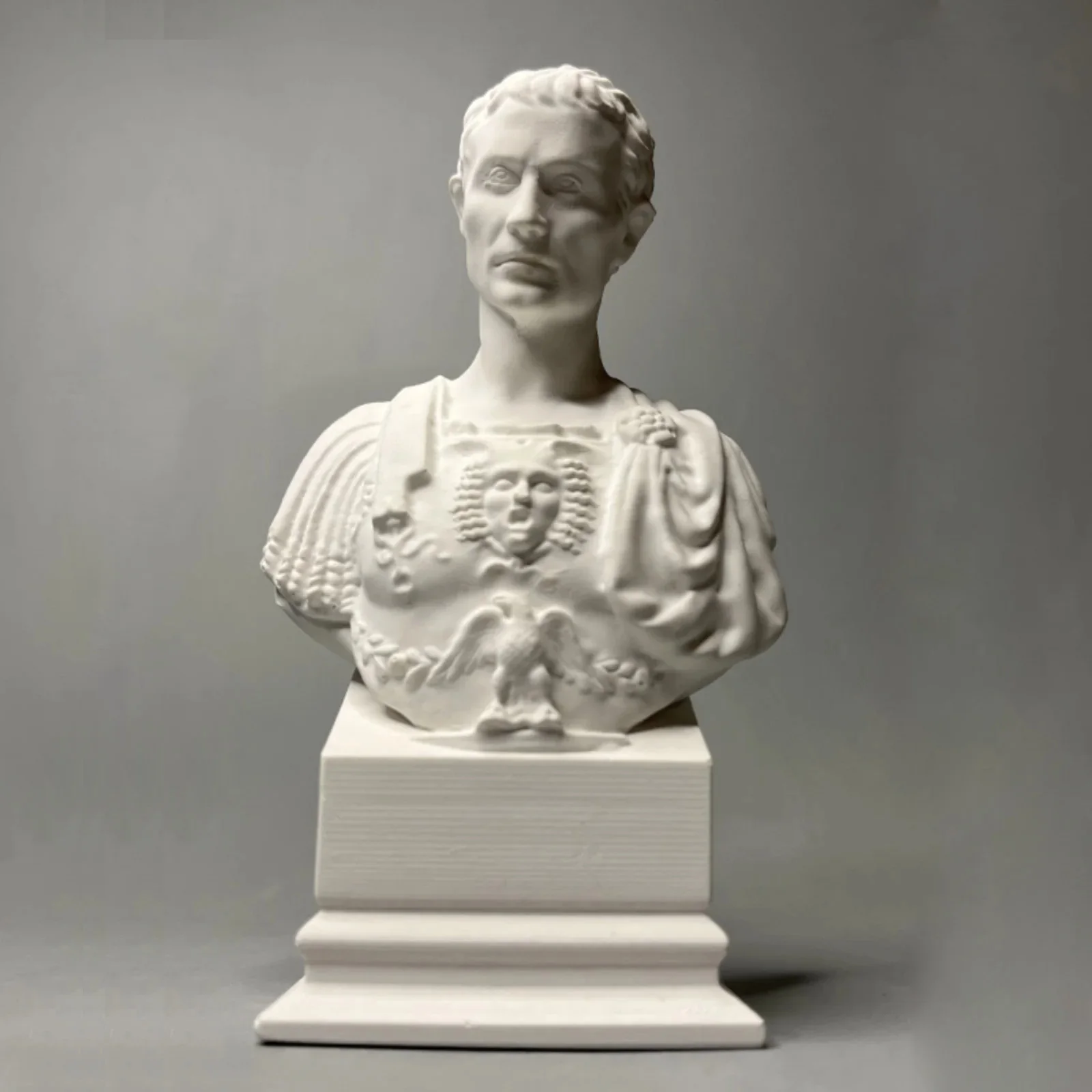 Caesar Plaster Statue Sculpture Bust Personality Niche Creative Model Ornaments Museum Replica Art