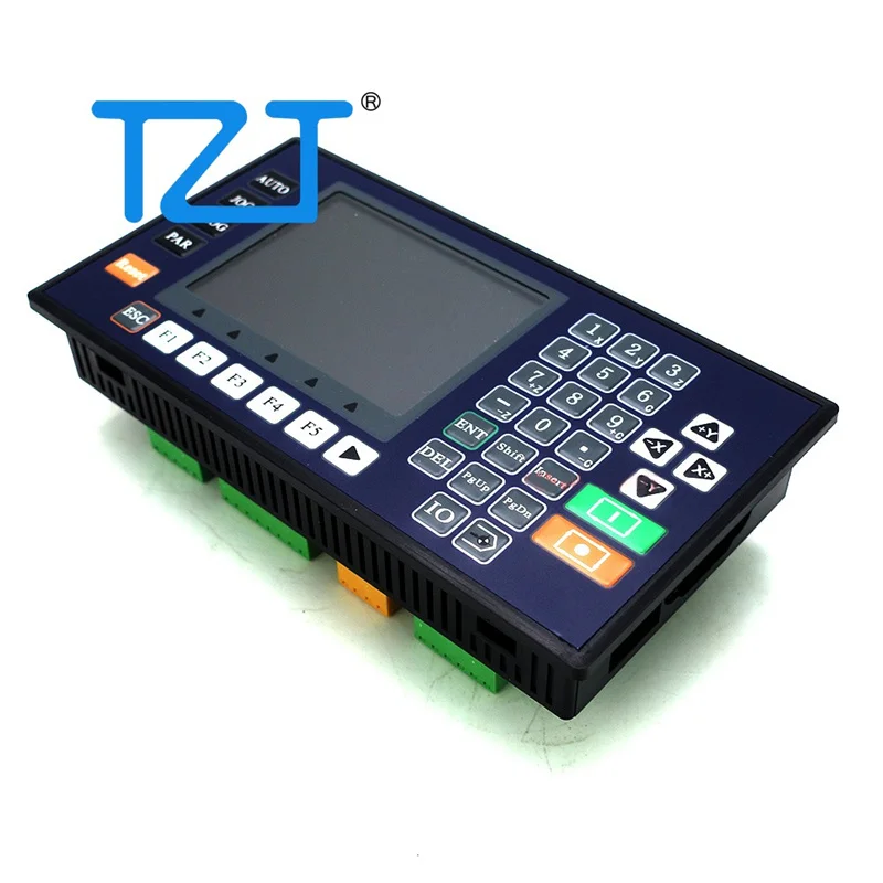 Imagem -06 - Tzt Cnc Controlador Programável Tc55v Eixo Movimento Controlador Servo Stepper Motor Control Display Lcd para Cnc Router