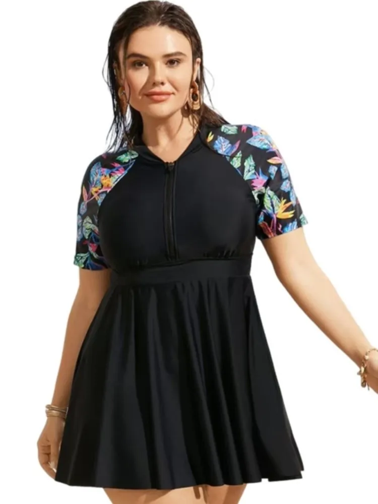 L-4XL Plus Size High Waist Bikini Women's Push Up Large Size Swimsuit Summer Mujer Big Size Tummy Control Swimwear Bikini Sets