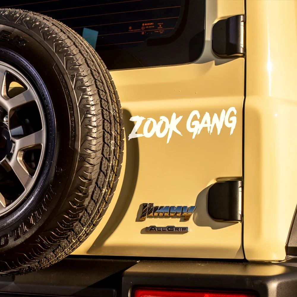 Car Sticker For SUZUKI JIMNY Zook Gang Style Auto Decals Waterproof Vinyl Film Car Accessories PVC Auto Exterior Decoration