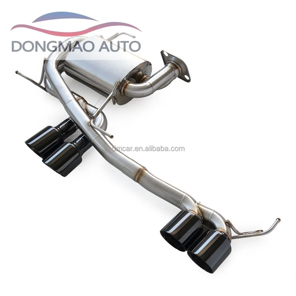 Suitable for BMW E90 E92 320i 318i 325i 2007-2012 Sports Car Sound Exhaust Four-outlet Exhaust Tip Compatible with M3 Diffuser