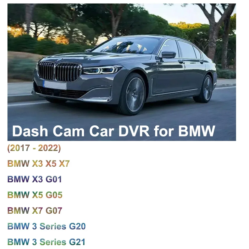 

TIMACAM HD 1080P Car DVR For BMW X3 G01 For BMW X5 G05 For BMW X7 G07 2018 2019 2020 2021 2022 For BMW G21 G20 Driving Recorder