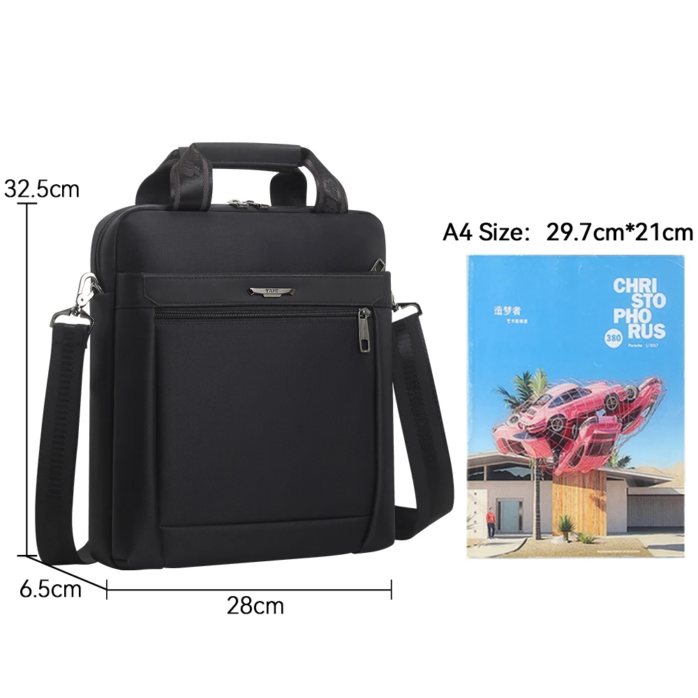 Men Briefcase 13 inch Laptop Bags Handbags men\'s waterproof shoulder bag messenger hand bag Crossbody oxford cloth Work Business