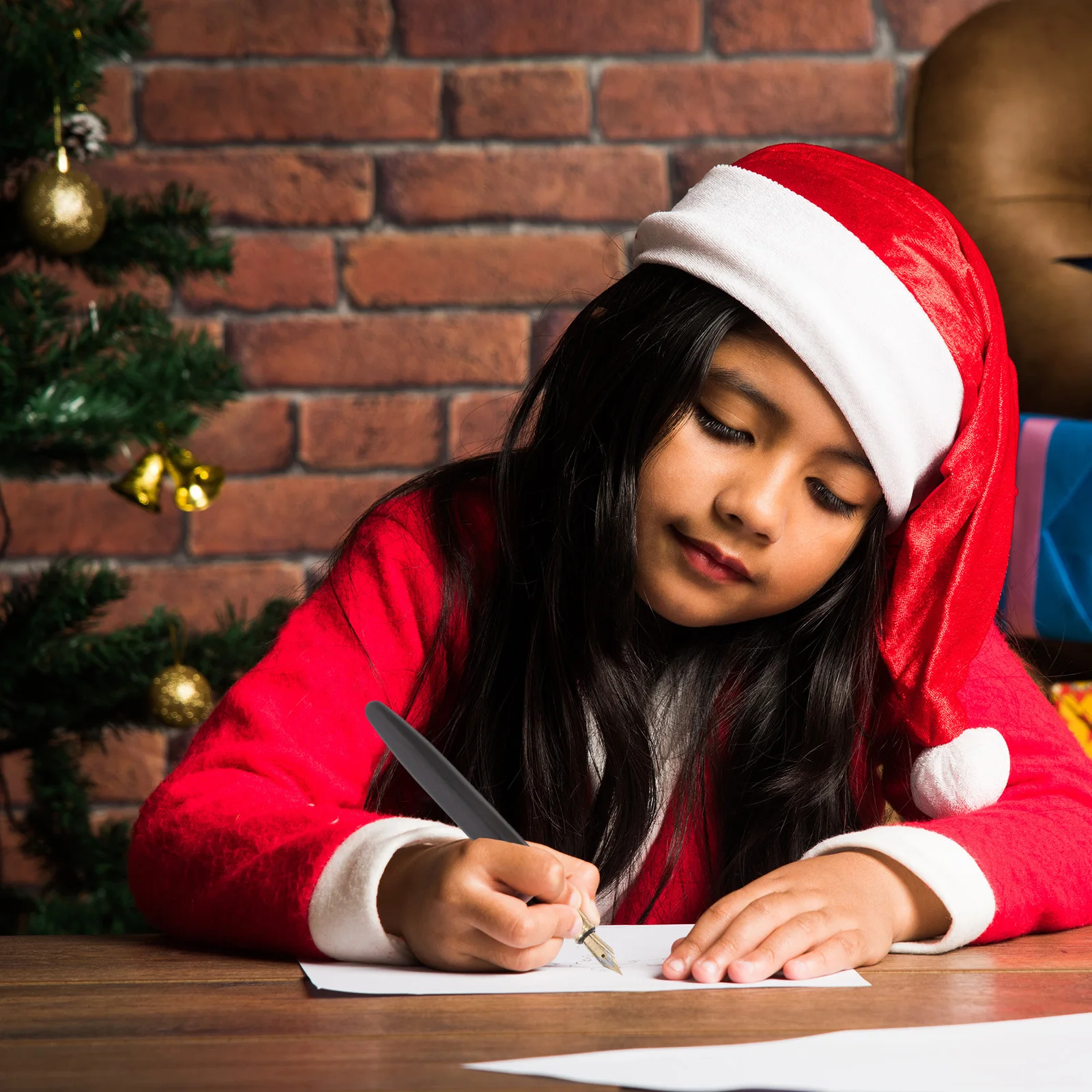 Purple Sandalwood Fountain Pen Portable Compact Small Size Calligraphy Pen Student Office Writing Fine Tip Writing Fountain Pens