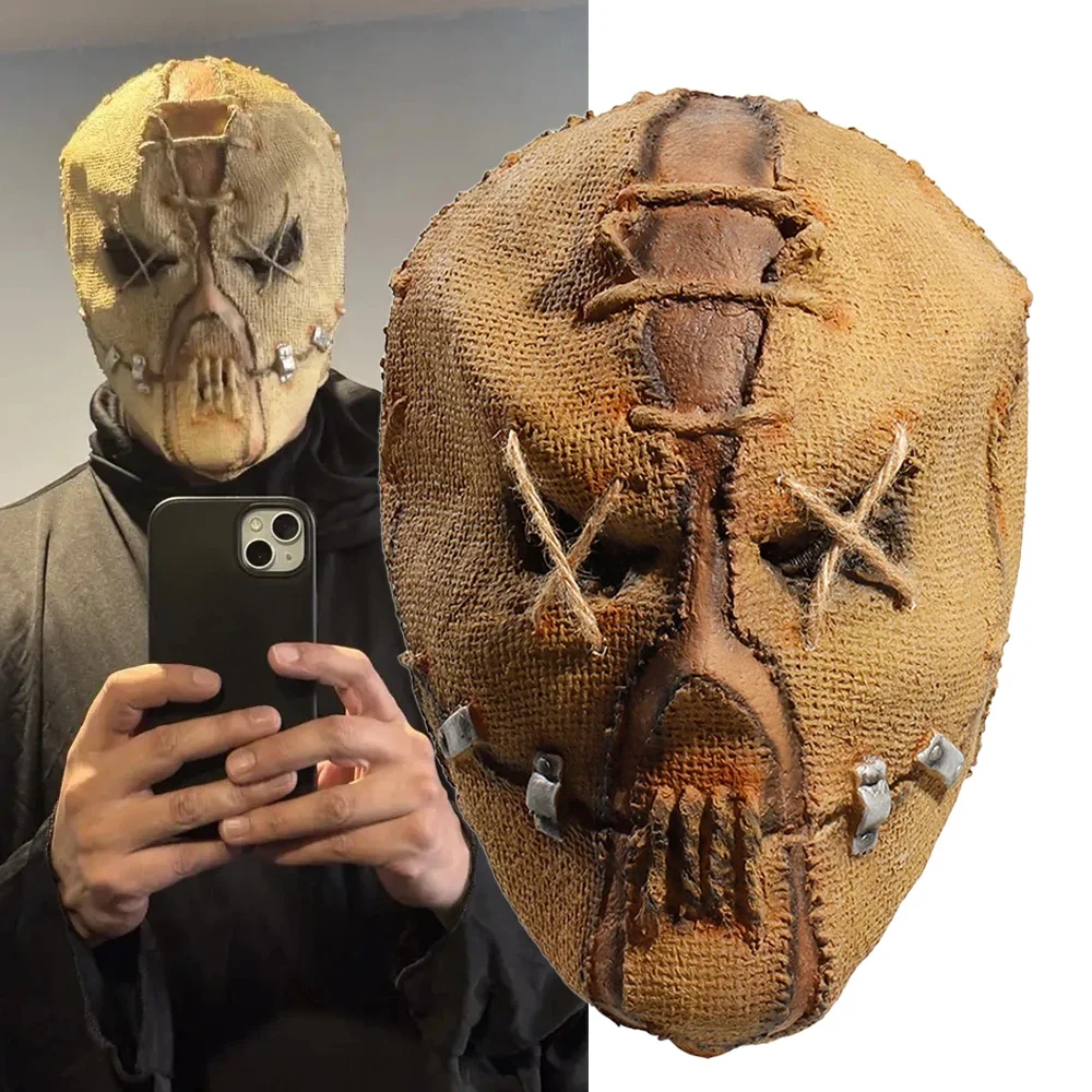 

Demon Skull Killer Mask Cosplay Horror Evil Skeleton Latex Masks Helmet Halloween Carnival Carnival Purim Party Costume Props