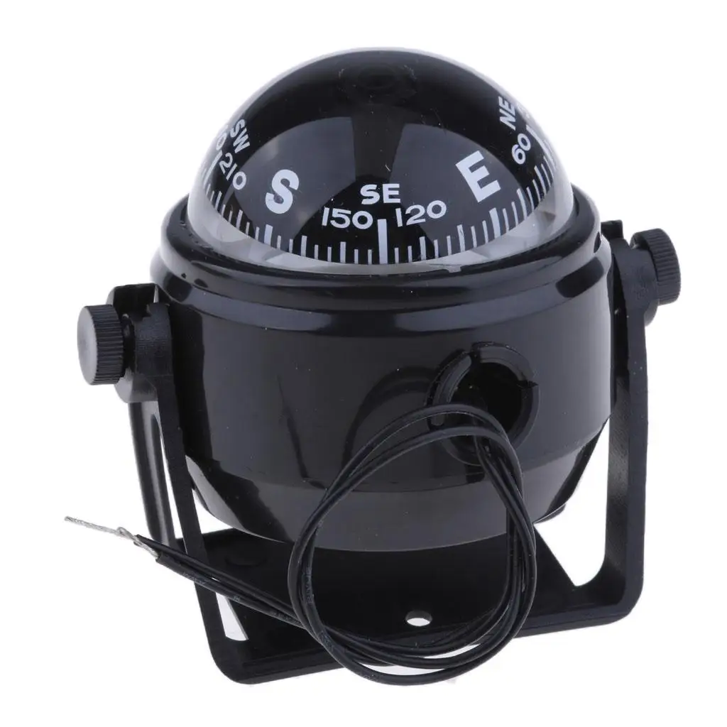 

Portable Magnetic Compass Universal Interior Navigation Digital Compass for Car Truck Boat Marine Applications