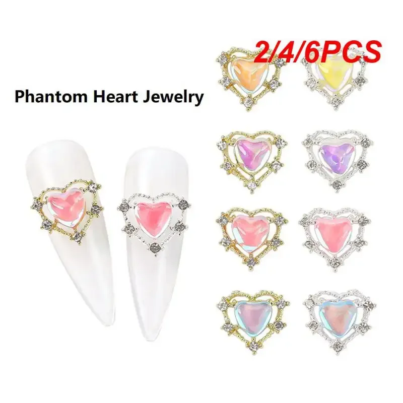 ตกแต่งเล็บทนต่อแรงกระแทก Sparkle DIY เล็บ Rhinestones/ตกแต่งปลายนิ้วเล็บ Charm Wear