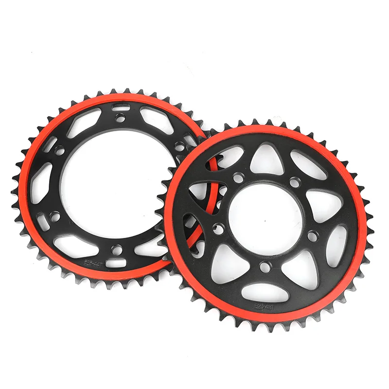 Silent Durable Chain SPROCKET KIT Front & Rear Sprocket Fly Chain Wheel 14T 15T 42T 44T for Benelli TRK 502 502X TRK502 TRK502X
