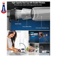 A29F-Electric Compressed Air Duster For PC And Keyboard, 130000RPM Handheld Car Vacuum Cleaner Cordless For Home, Outdoor