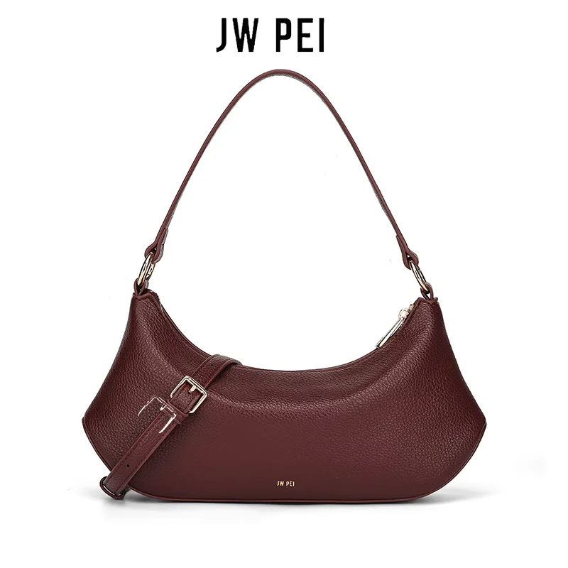 

JW PEI женская сумка на плечо, новая нишевая высококачественная простая мягкая кожаная модная легкая роскошная ручная сумка подмышками