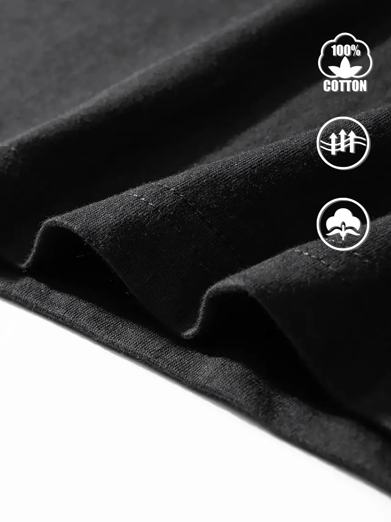 Kaus Lengan Pendek Gambar Cetak Grafis Lucu Pria Styller & Waldorf - Desain Karakter Setelan Bisnis Hitam, Regular Fit