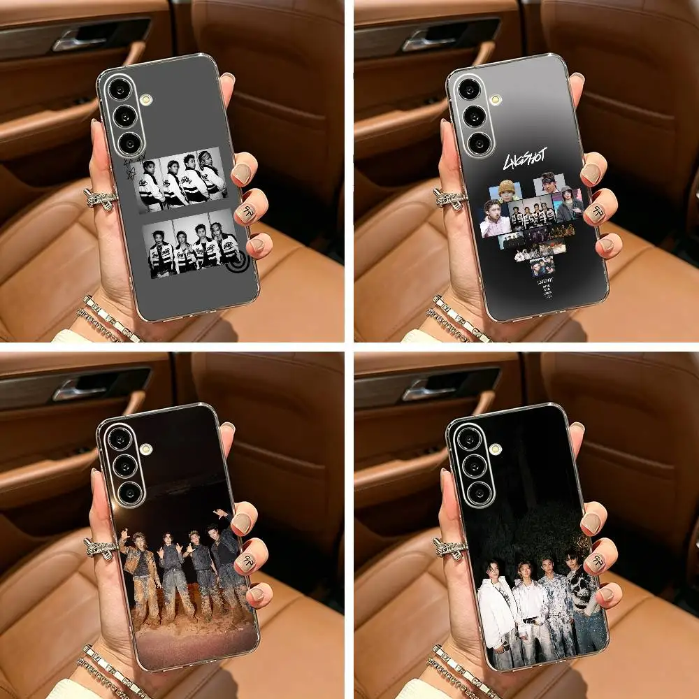 

LNGSHOT Hip-hop Clear Phone Case for Samsung Galaxy A71, A70, A52, A51, A40, A30
