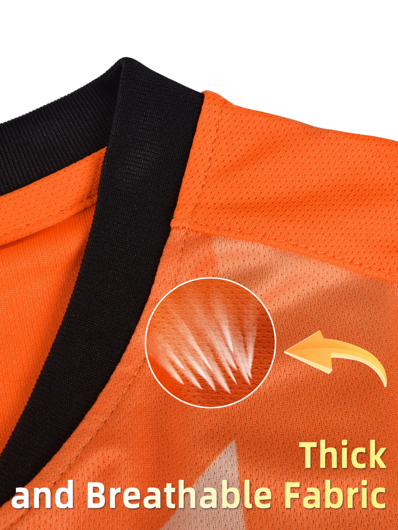 بدلة كرة قدم للرجال بنمط هندسي ، قميص برقبة دائرية ، شورت متين نشط جيد التهوية ، طقم من قطعتين للتدريب