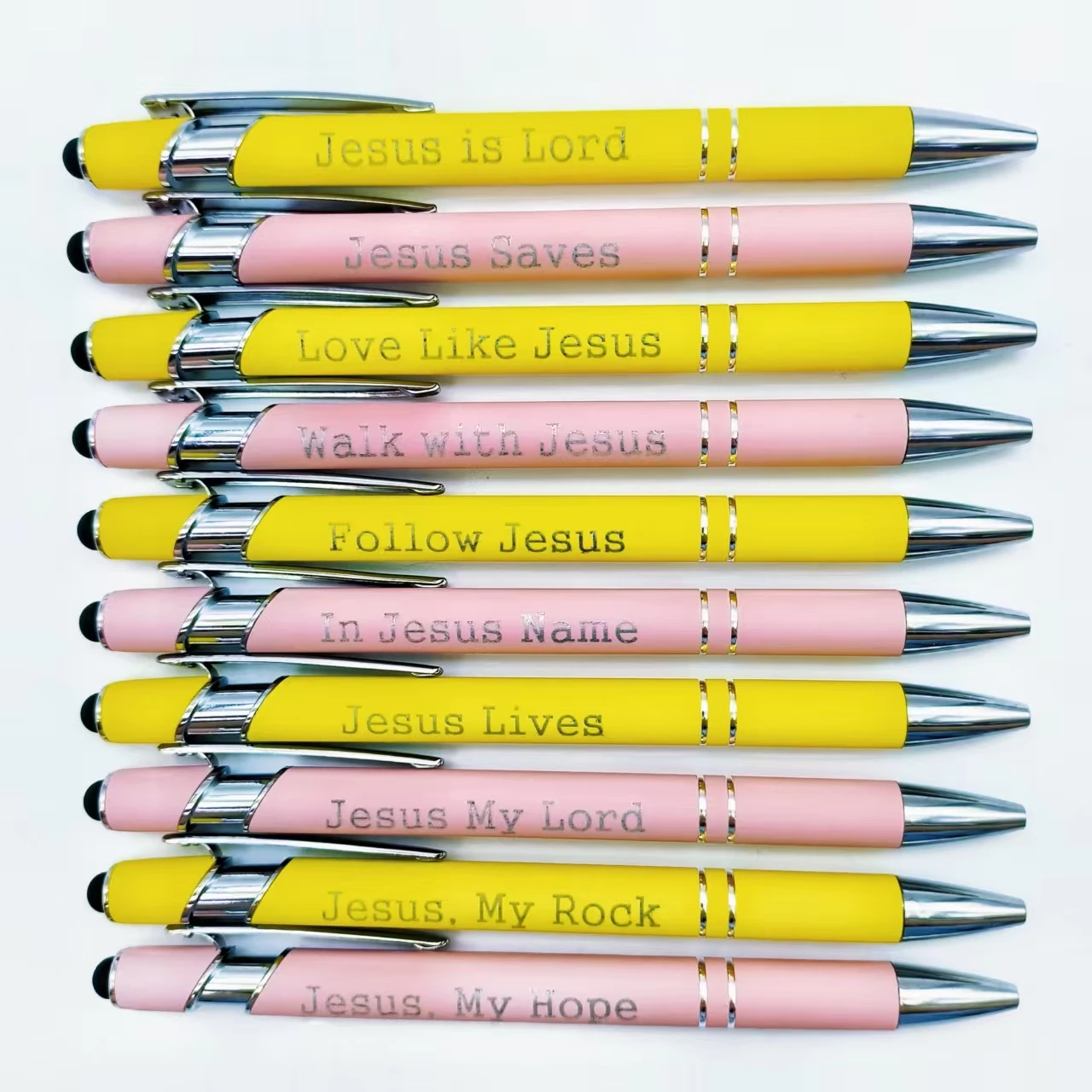 

5/10 шт. шариковые ручки с душевными фразами, вдохновляющие фразы, ручки для гравировки, ежедневные офисные канцелярские принадлежности