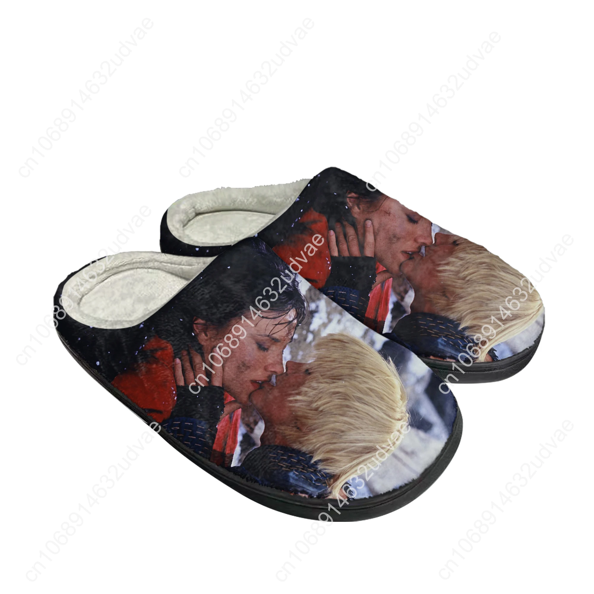 Xena Warrior Princess Home Cotton Slippers Mens Womens Gabrielle Plush Bedroom Keep Warm Shoes Thermal Slipper Custom Shoe