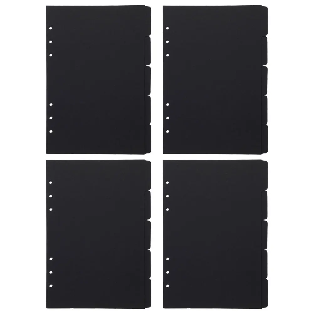 20 Pcs Loose-leaf Book Index Tag Separating Pages Tabs Binder Divider Paper Record Dividers