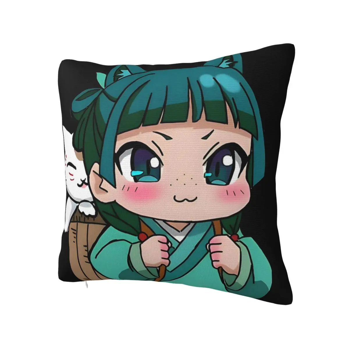 The Apothecary Diaries Maomao Pillow Cover Polyester Pillow Case Cushion Cover Morden Graphic Pillowcases For Living Room Chair