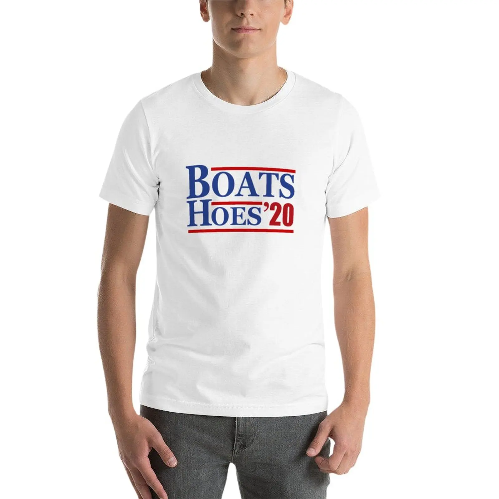 New Boats and Hoes 2020 T-Shirt T-shirt for a boy vintage clothes tops men clothings