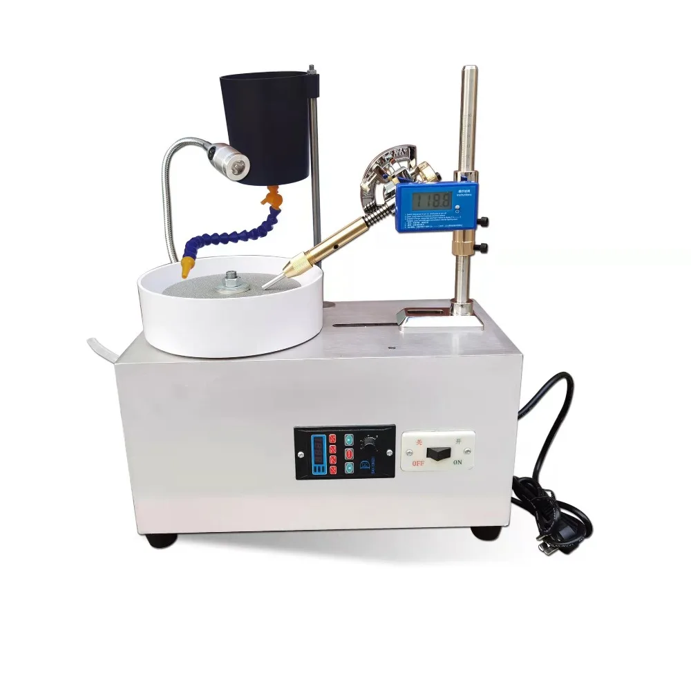 

Precision Gemstone Grinding Polishing Angle Machine Faceted Gem Faceting Jewelry Polisher Cutting Flat Grinder Lapidary Machine
