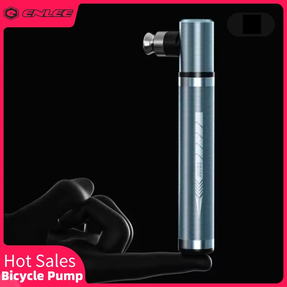 

Велосипедный насос ENLEE, мини-алюминиевый сплав, велосипедный ручной воздушный насос, накачка для шариковых шин, клапан Presta, портативный насос для шоссейного велосипеда MTB