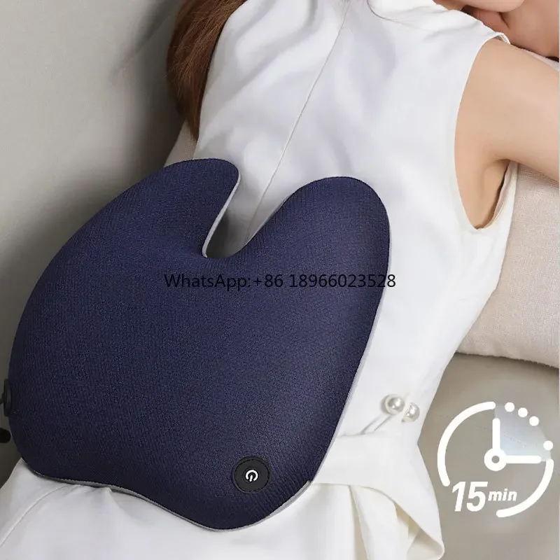 U-shaped massage pillow back neck and shoulder massager with deep tissue back and neck massager with heat