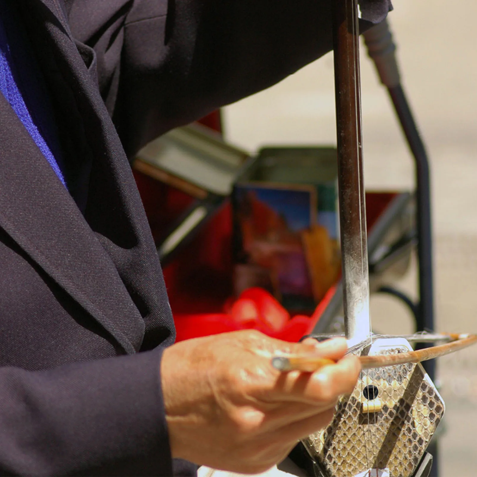 

10pcs Erhu Bridge Wood Replacement Parts For Chinese Traditional Violin Improve Tone Retro Design Easy Install Instrument