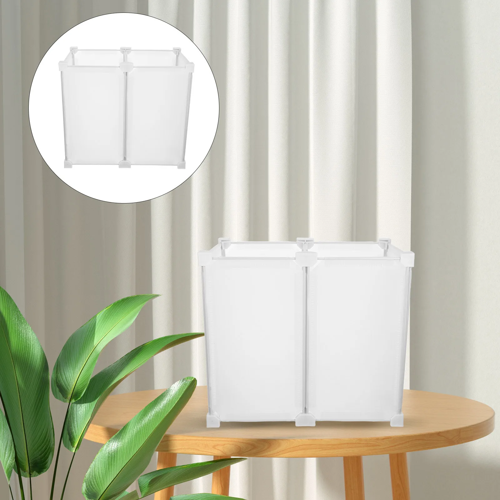 

Plastic Freezer Organizer Bins 12.6 Tall Chest Freezer Storage Bin Organizer Dividers for Refrigerator Food Sorting