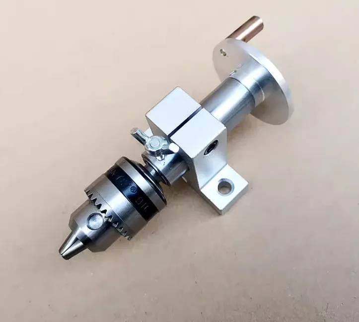 1 set of multi-functional drilling tailstock activity center woodworking Buddha bead machine tool drilling tailstock DIY