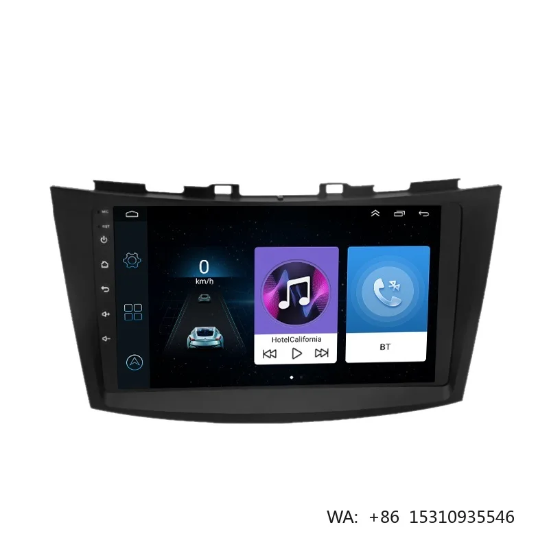9 Inch 2 Din 4 Core Car DVD Player  Head Unit GPS Amplifier Carplay Android Auto Car Stereo Car Radio for  Swift 2011-2015