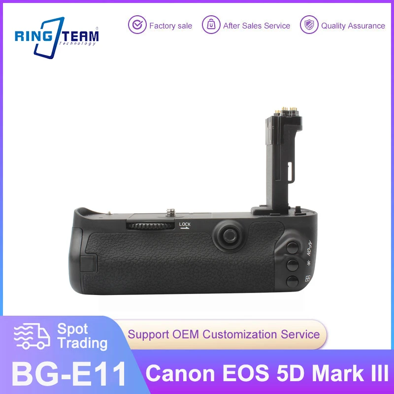 BG-E11 Vertical Battery Grip for Canon EOS 5D Mark III 5DIII 5DS 5DS R Camera Battery Grip