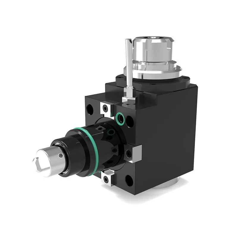 For Power Head Turning and Milling Compound Machine Tool, Machining Power Tool Holder, Power Milling Head, Turret 90 °