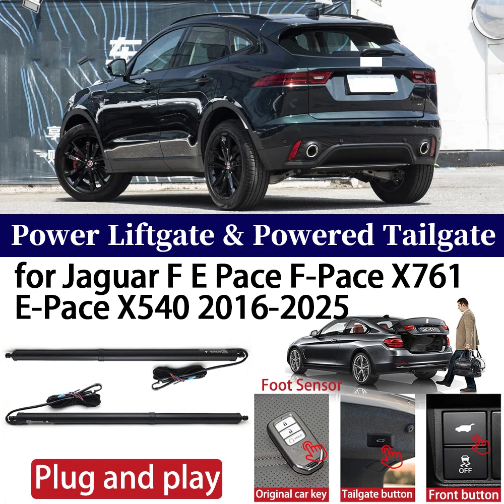 

ZhuCamX for Jaguar F E Pace F-Pace X761 E-Pace X540 2016-2025 Car Auto Power Electric Tailgate Liftgate Lift Trunk Closer System