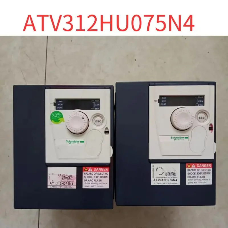 

Second-hand ATV312HU075N4 0.75KW frequency converterTest and deliver