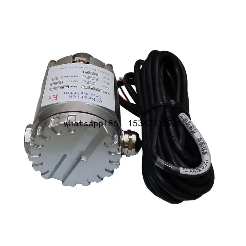 

MVT200: Integrated Vibration Displacement 4-20ma Explosion-proof Vibration Sensor Transmitter for Blower Vibration System