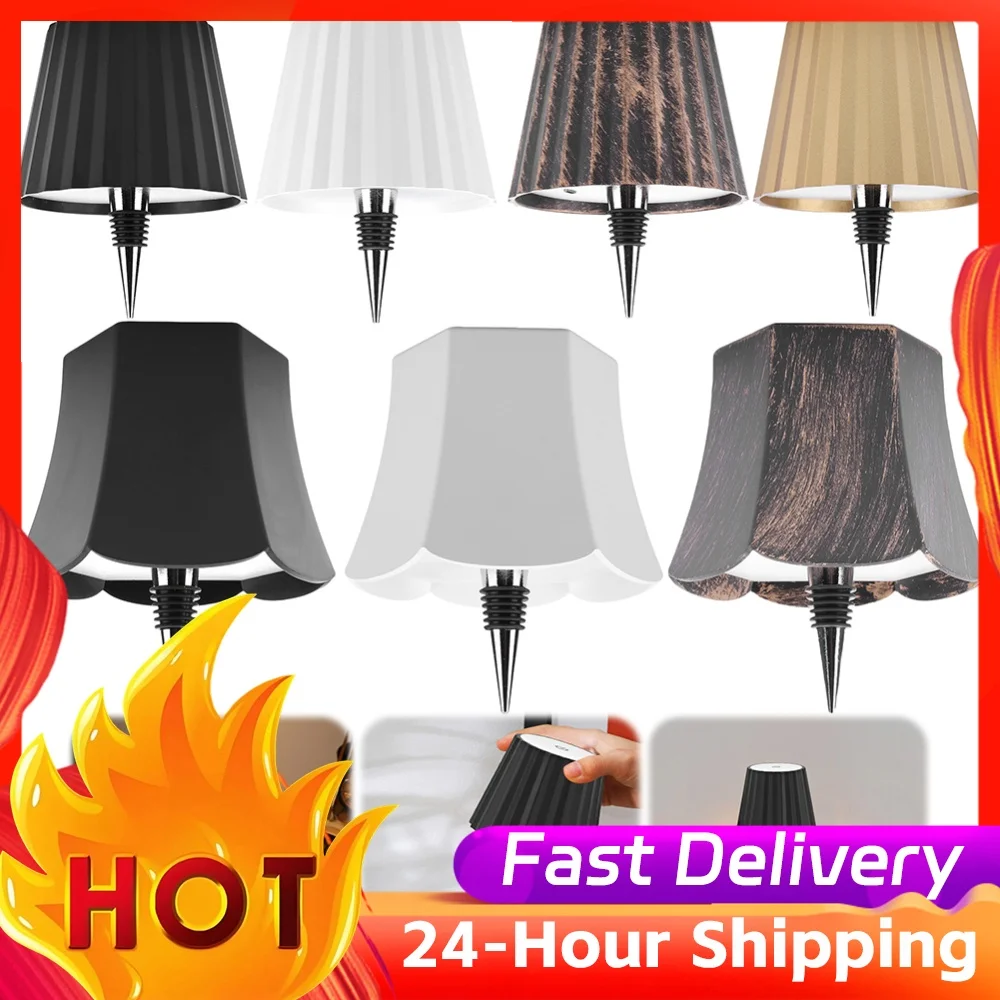 LED Wine Bottle Lamp LED Table Lamp Rechargeable 3 Colors Dimmable Pridola Bottle Lamp Touch Control for Family Restaurant & Bar