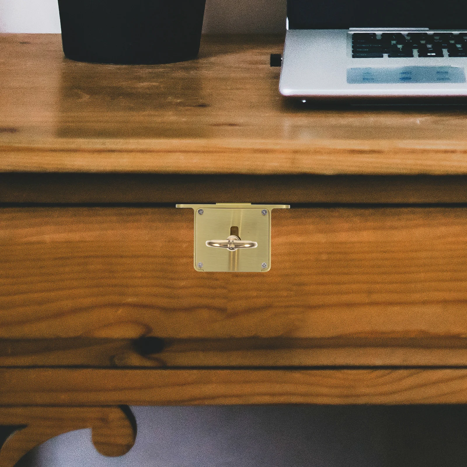 Desk Lock Heavy Duty Door File Cabinet for Decor Drawer Secure Locks Wooden Box Brass Square