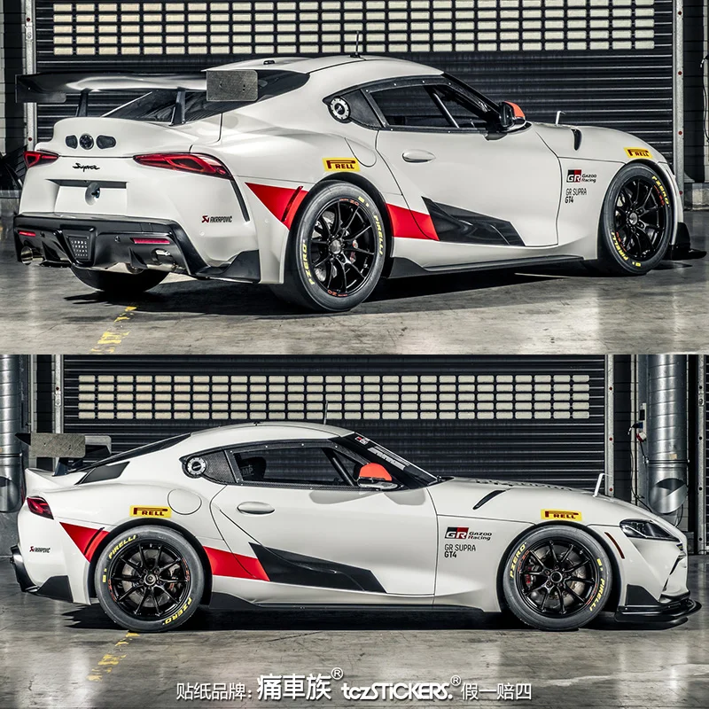 

Car Vinyl sticker body decoration sporty and fashionable Film Decal modified accessories FOR Toyota Supra GT4