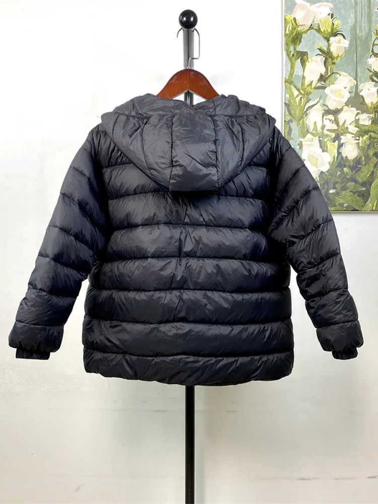 Jaet de algodón con capucha para mujer, ropa de algodón de talla pequeña, versión coreana, otoño e invierno