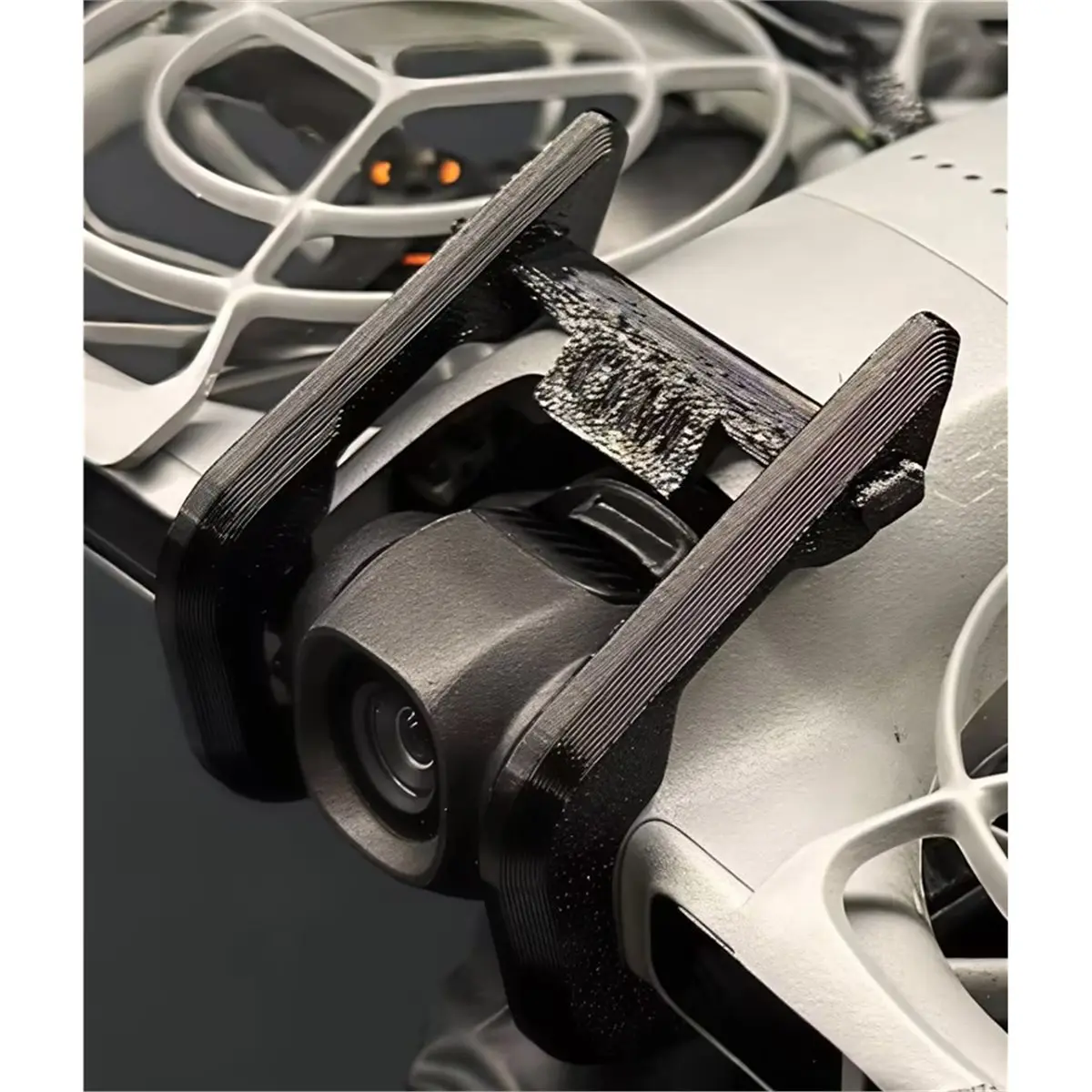 ♠Summer sale♥♦☹ Protector for Neo 2 Anti-Collision Bumper Bar 3D Printed for RC Drone Shell Accessory Black
