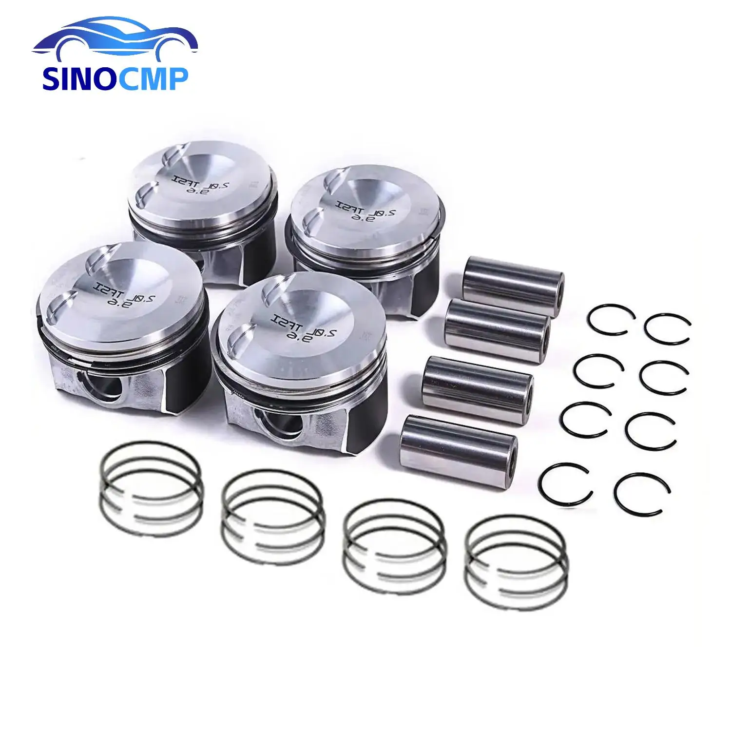 06H107065AM N90558301 06H198151B 06H107099AM EA888 Pistons & Rings 82.5mmΦ21mm for Audi A3 A4 A5 Q5 TT VW Golf Jetta SKODA SEAT
