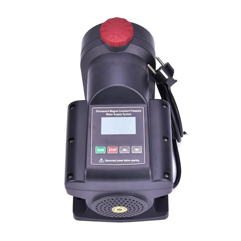 Hot Water Use 1hp Constant Pressure Water Supply Household Booster Inverter Water Pump With Permanent Magnet Motor