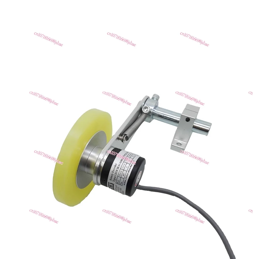 Line Driver DC5V 300mm Perimeter Wheel Rotary Encoder for Length Measurement GHW38-06G600BML5-300