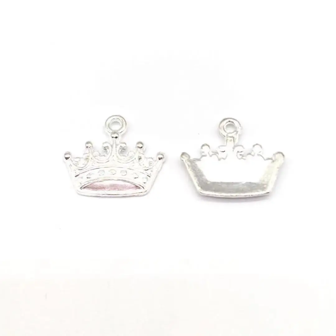 30pcs Charms crown 15x18mm 5 colors Plated Pendants Antique Jewelry Making DIY Handmade Craft